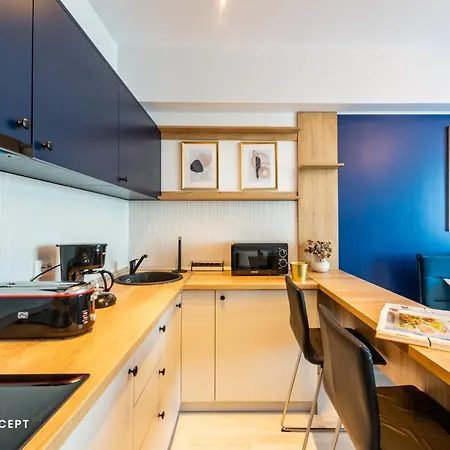 Appartement Blue Rin Free Parking *